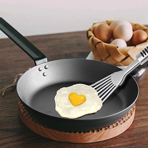 Fish Spatula - Rust-Resistant Stainless Steel, Non-Slip Handle, Ideal