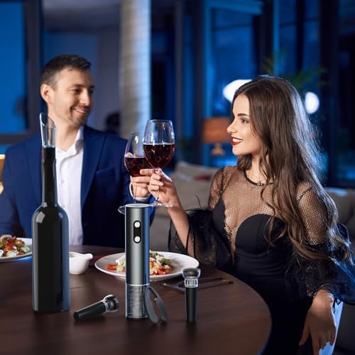 Newise Rechargeable Electric Wine Opener Gift Set