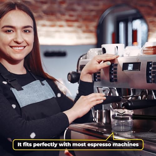 Espresso Carafe Glass Replacement - 4 Cup. Fits Most Espresso