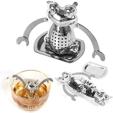 Stainless Steel Tea Infuser, Frog Tea Diffuser Loose Leaf Tea Steeper
