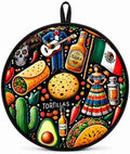 12 Inch Tortilla Warmer Microwave Safe – Insulated Pouch Keeps
