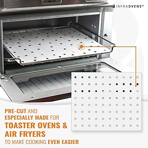 Parchment Paper Sheets for Toaster Oven Air Fryer 10 x 12 Compatible
