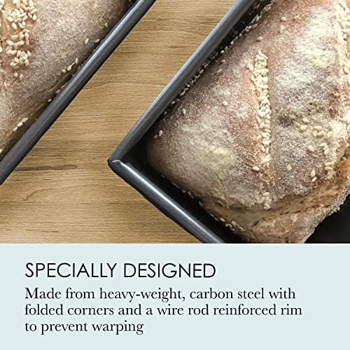 Chicago Metallic Professional 1-Pound Non-Stcik Loaf Pan, Perfect for