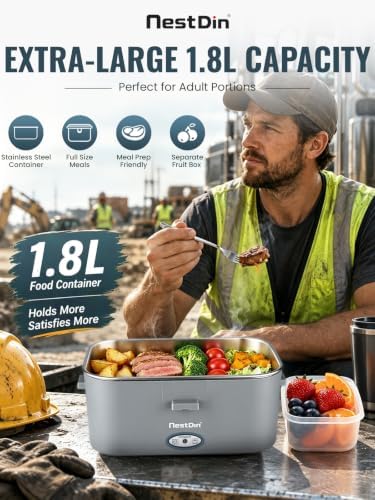 Heated Lunch Box, 1.8L, 80W