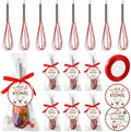 24 Sets Christmas Whisk Gifts Sets Xmas 304 Stainless Steel Whisk