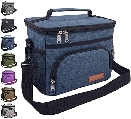 ExtraCharm Insulated Lunch Bag for Women/Men - Reusable Lunch Box for