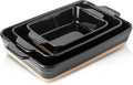 HVH Baking Dish Set, 9x13 Baking Dish, Ceramic Lasagne Pan Deep, Large by HVH