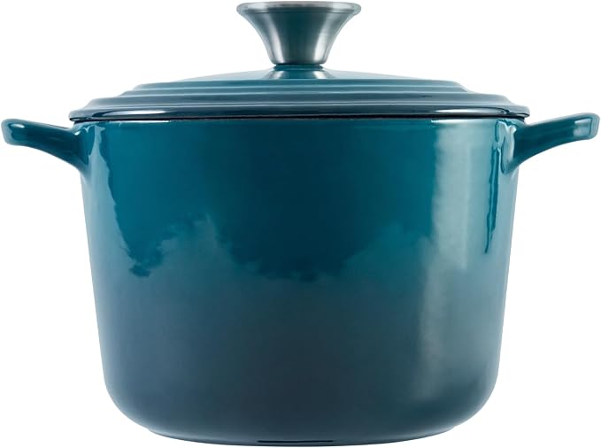 Flavehc Dutch Oven Pot with Lid 1.8 qt Cast Iron Dutch Oven - Image 9