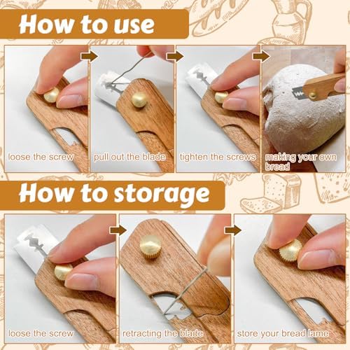 Bread Scoring Tool, suitable for scoring sourdough bread at home