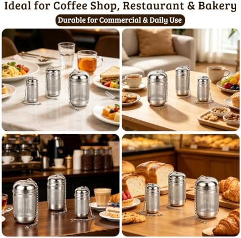 3 Size Stainless Steel Tea Infuser Fine Mesh Tea Strainer