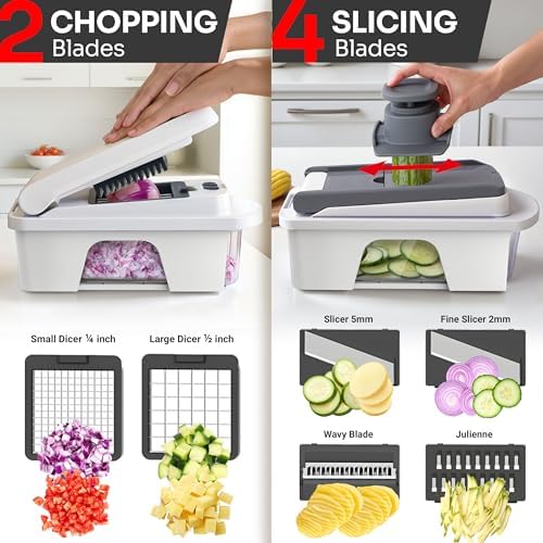 Mueller Pro-Series 12 Blade Mandoline Slicer