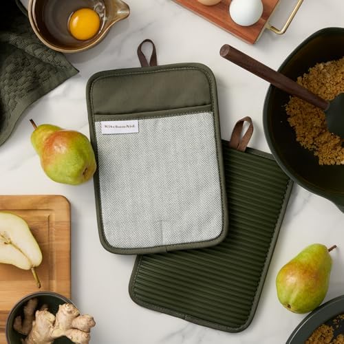 KITCHENAID® Pot Holders, 2-Pack, 7"x10"