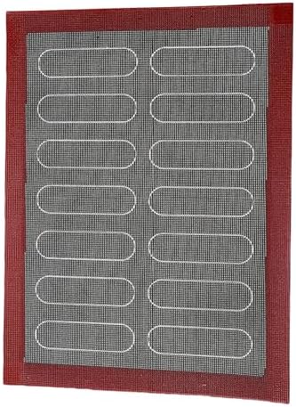 Diyeeni Macaron Silicone Baking Mat, Nonstick Double Sided
