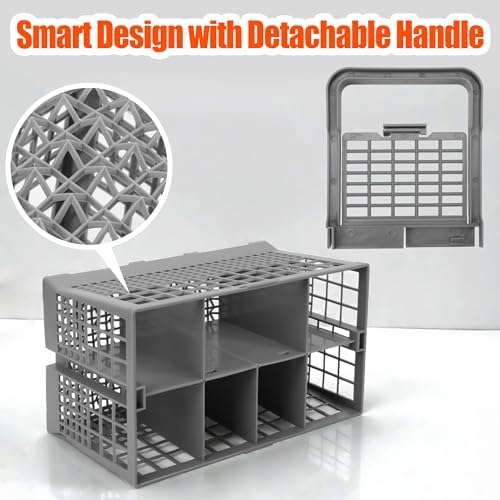 Silverware Basket for GE Dishwasher, Replacement Cutlery Basket for