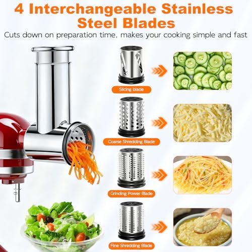 Slicer Shredder Attachments for Stand Mixers