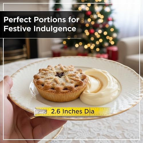Wrenbury Pro 12 Cup Mince Pie Tin – Carbon Steel Mincemeat Baking Tray