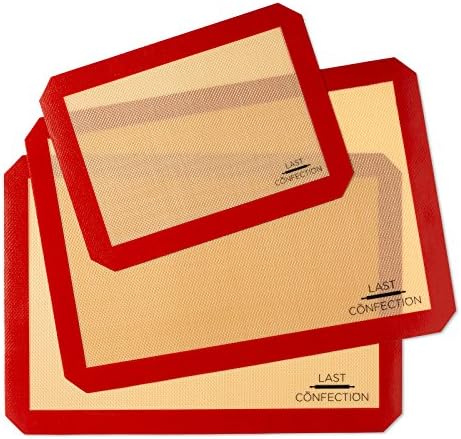 Last Confection Silicone Baking Mat Set of 3