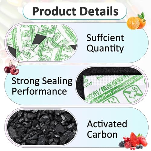35 Pcs Carbon Filter Refills for OXO GreenSaver Produce Keepers