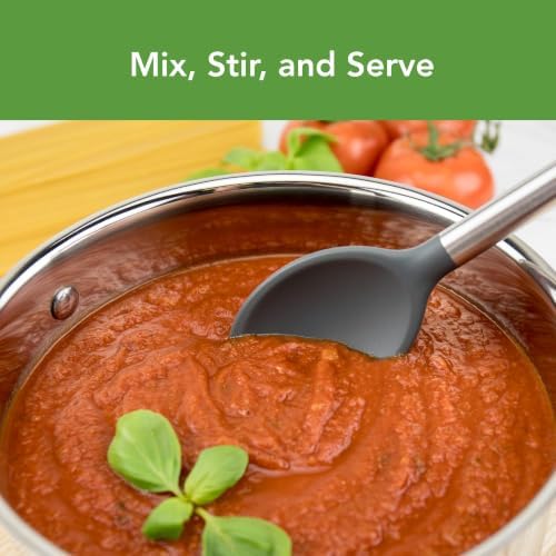 Tovolo Mixing Spoon Stainless Steel Handle Scratch Resistant Non Stick