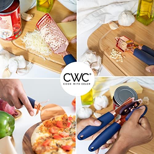 COOK WITH COLOR Kitchen Gadget Set Copper Plated Stainless Steel