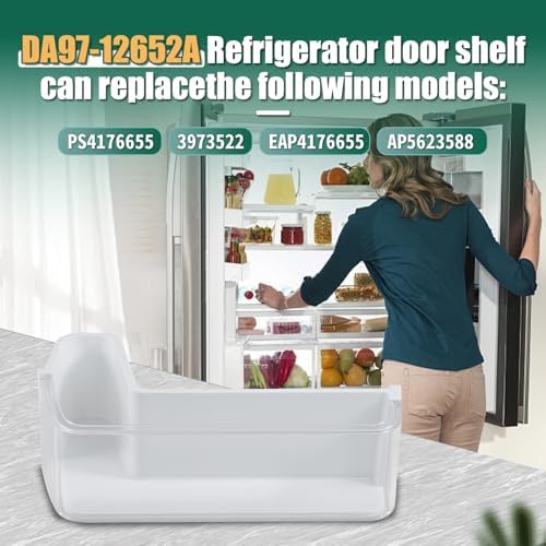 DA97-12652A Fridge Door Shelf Bin Fits Samsung RF26 Series, Replaces
