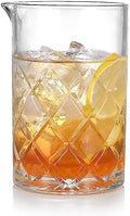 Etens 24oz Crystal Cocktail Mixing Glass | Old Fashioned Mixing Glass