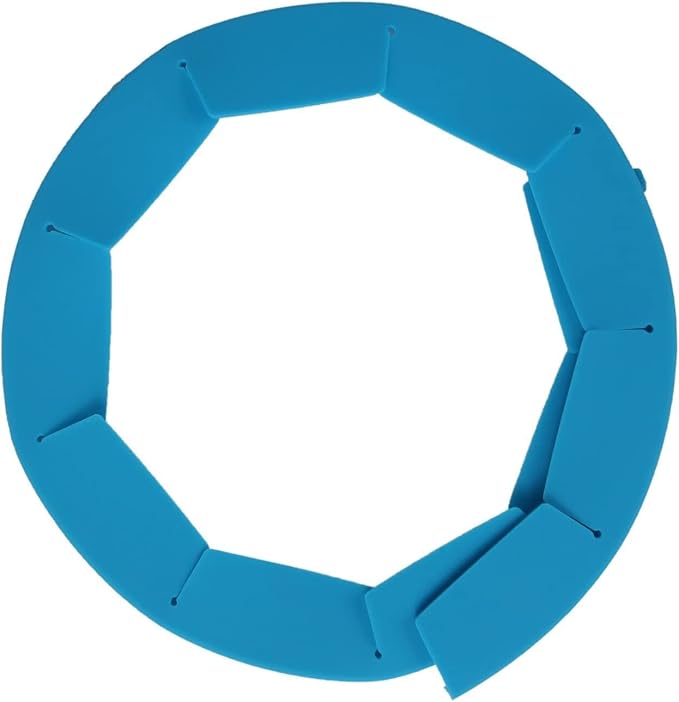 SUUCARER Adjustable Pie Crust Shield Silicone Pie Protector, Pie Ring Crust - Image 4