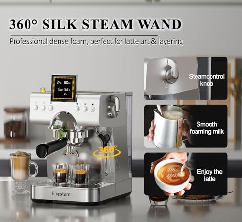 Empstorm CB2 20 Bar Espresso Machine with Milk Frother