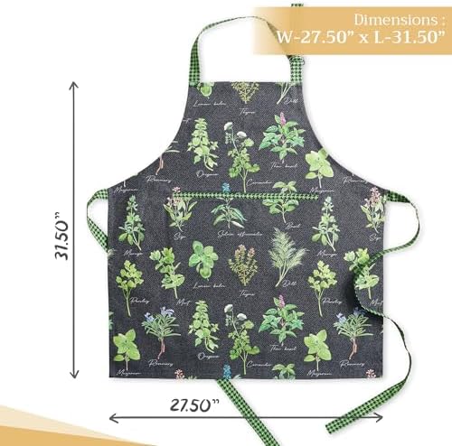 Maison d' Hermine Aprons for women with Pocket 100% Cotton