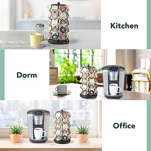 Nifty K Cup Holder – Compatible with K-Cups, Coffee Pod Carousel | 35