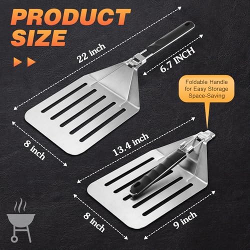 Large Metal Spatula, Extra Large Stainless Steel Spatula