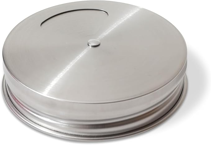Mason Jar Spice Shaker Lids Stainless Steel – 8 Pack Adjustable Spice Lids - Image 5