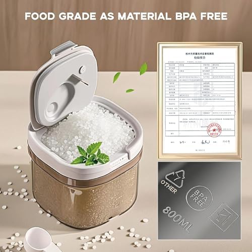 8oz Coffee Canister, Airtight Storage Container, 800ml