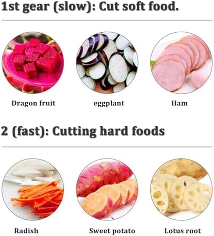 Electric Food Processor, 3 In 1 Vegetable Fruit Dicing Machine, 600 W
