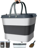 HOYTAMDAR Collapsible Dog Food Storage Containers Set – 28lbs & 35lbs