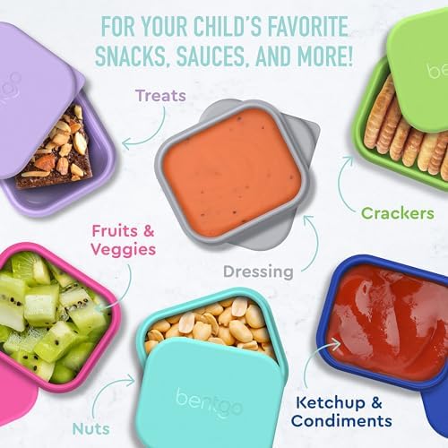 Bentgo Sidekicks 2-Pack Silicone Container Set - Dipping Sauce Cups
