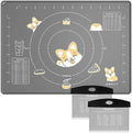 Silicone Baking Mat and Pastry Scraper, Ourokhome Dough Kneading Mat