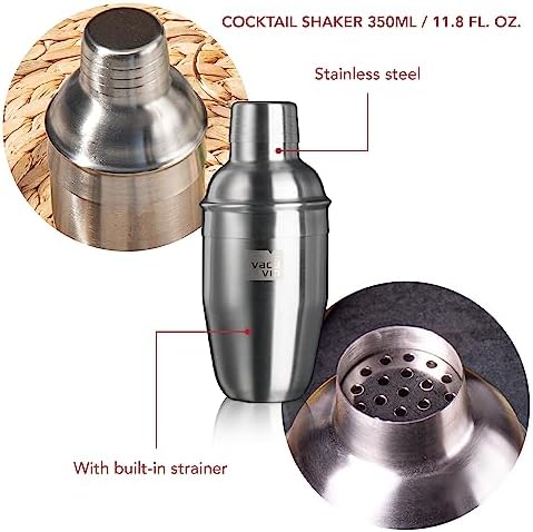 Vacu Vin Bar in a Box Starter Cocktail Set, 3-Piece Home Bartending
