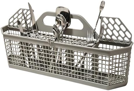 Universal Dishwasher Silverware Basket Replacement with Handle