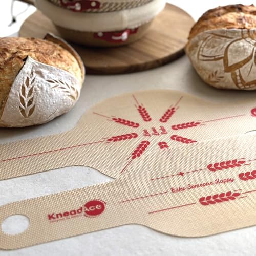 KneadAce Bread Lame & Bread Slings Set Of Oval & Round