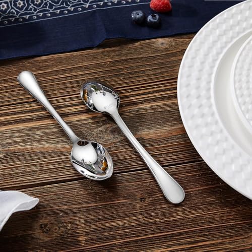 KEAWELL Premium Verona 4-Piece 6.5-Inch Teaspoon Set (4, Teaspoons)