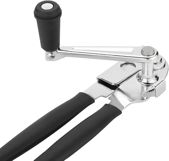 Manual Can Opener with Soft Handles, Commercial Can Openers Heavy Duty - Image 3