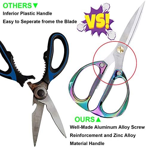 Kitchen Scissors,All Purpose Heavy Duty Kitchen Shears 7.5 Inch