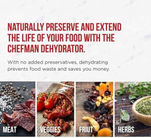 Electric Food Dehydrator, 160W, 5-Tier