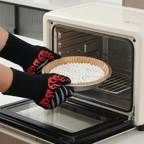 2 lb Ceramic Pie Weights Set for Blind Baking – Includes 50 Pre-Cut