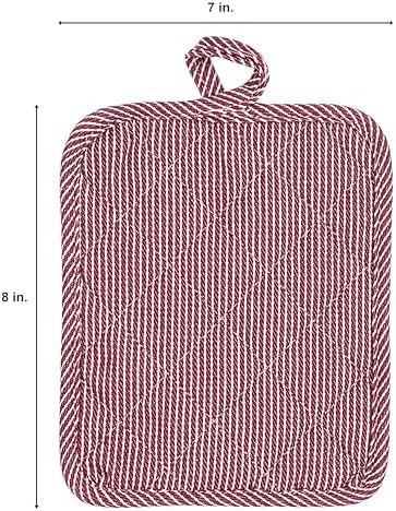 American Linen 8-Pack Heat Resistant Pot Holders & Hot Pads