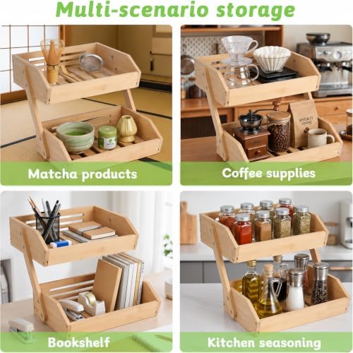 Potato Onion Storage Bins, Wooden Pantry Organizers and Storage