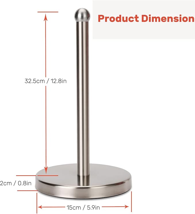 Heavy Weighted Towel Holder, Easy One-Handed Design - Image 6