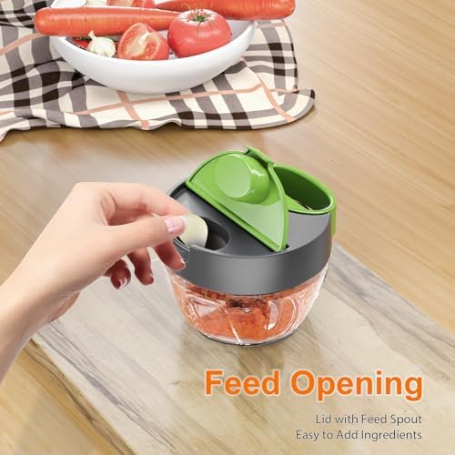 Ibergrif Manual Onion Slicer Multi Chopper with Pulley