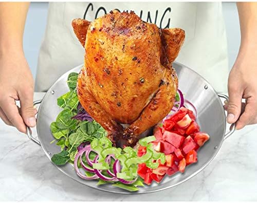 Beer Can Chicken Holder 12 Inch Stainless Steel Grill Roaster Stand